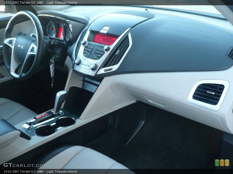Light Titanium Interior Dashboard for the 2010 GMC Terrain SLT AWD #42123794