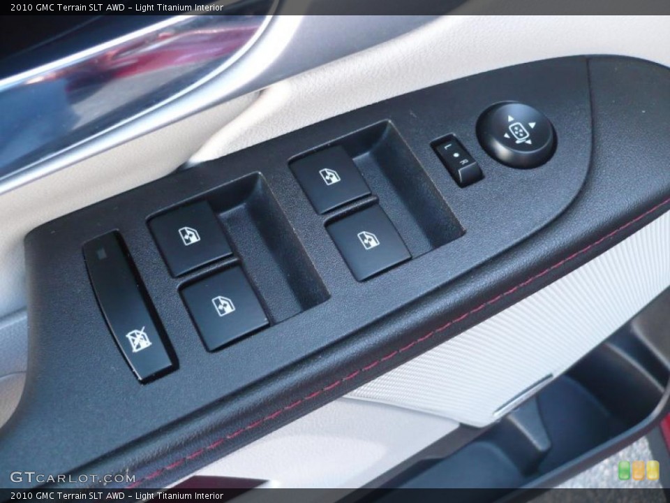 Light Titanium Interior Controls for the 2010 GMC Terrain SLT AWD #42123806