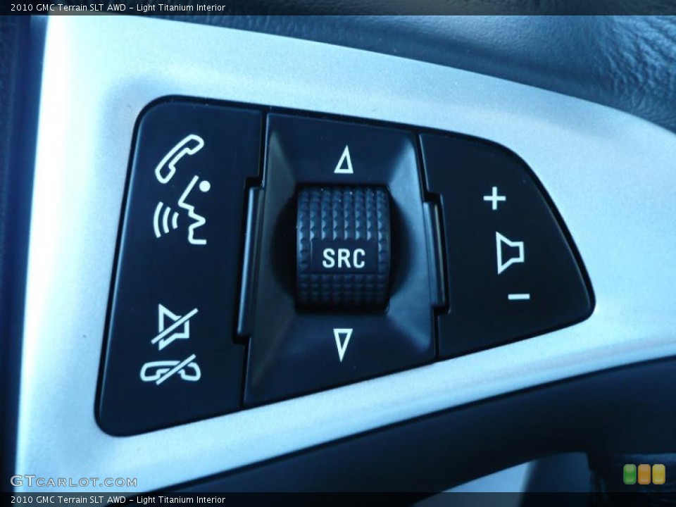 Light Titanium Interior Controls for the 2010 GMC Terrain SLT AWD #42123830