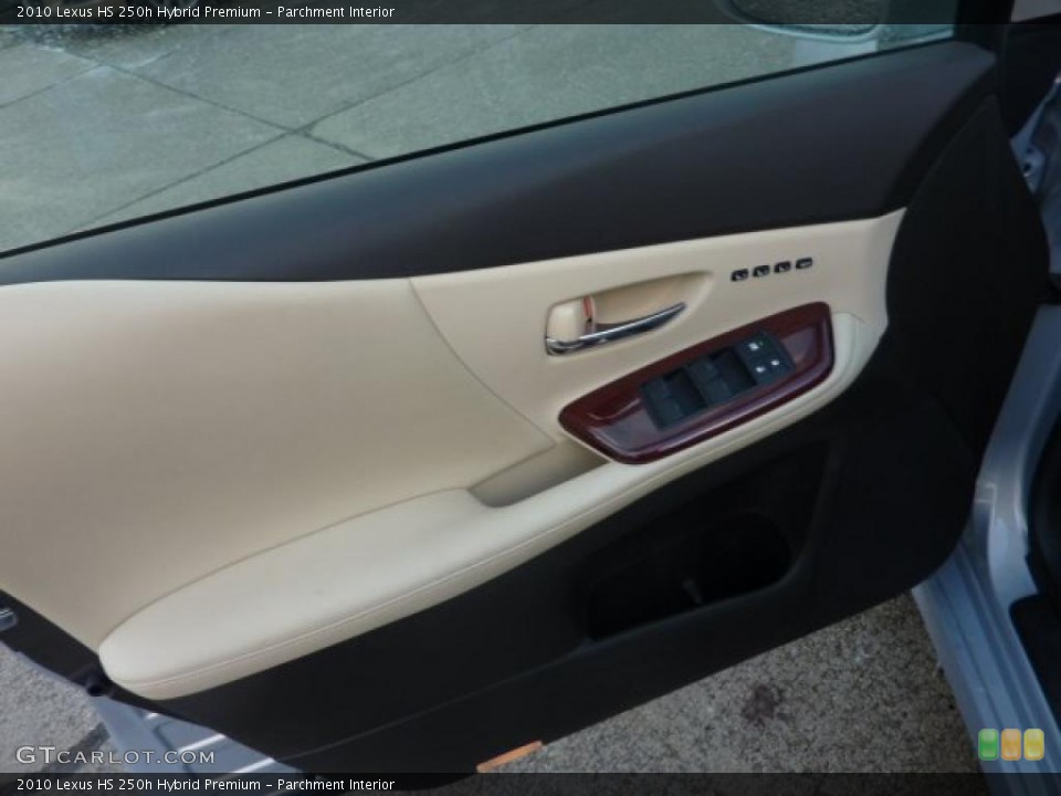 Parchment Interior Door Panel for the 2010 Lexus HS 250h Hybrid Premium #42124430