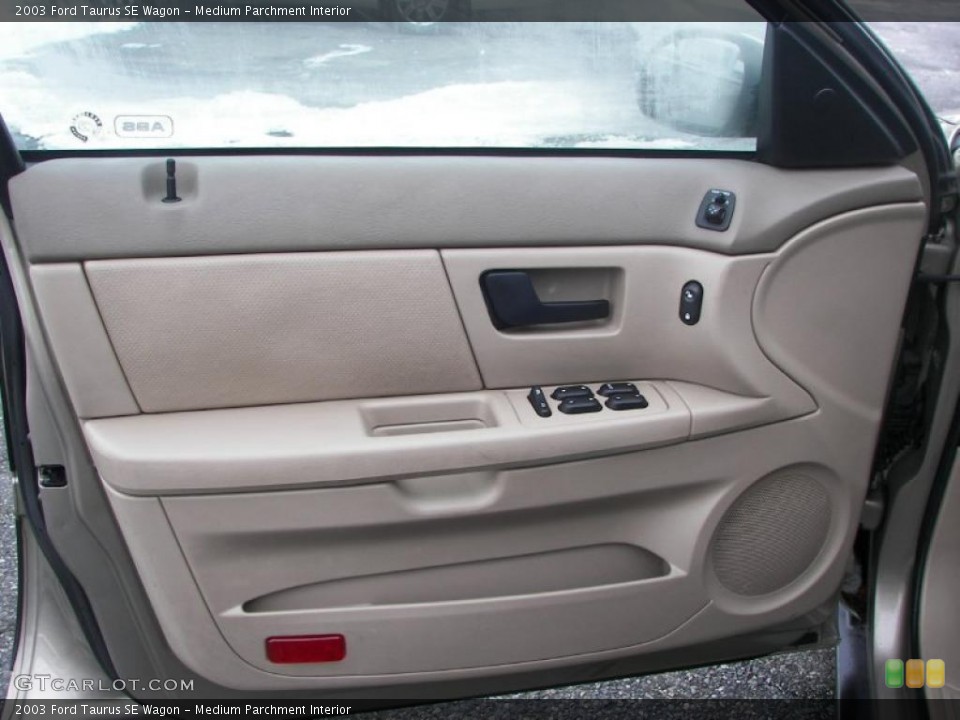 Medium Parchment Interior Door Panel for the 2003 Ford Taurus SE Wagon #42124982
