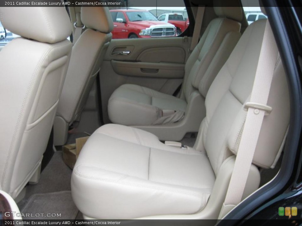 Cashmere/Cocoa Interior Photo for the 2011 Cadillac Escalade Luxury AWD #42125074