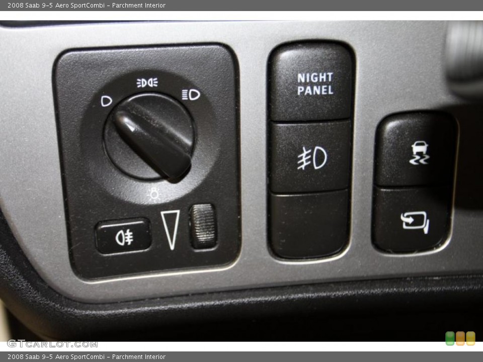 Parchment Interior Controls for the 2008 Saab 9-5 Aero SportCombi #42128570