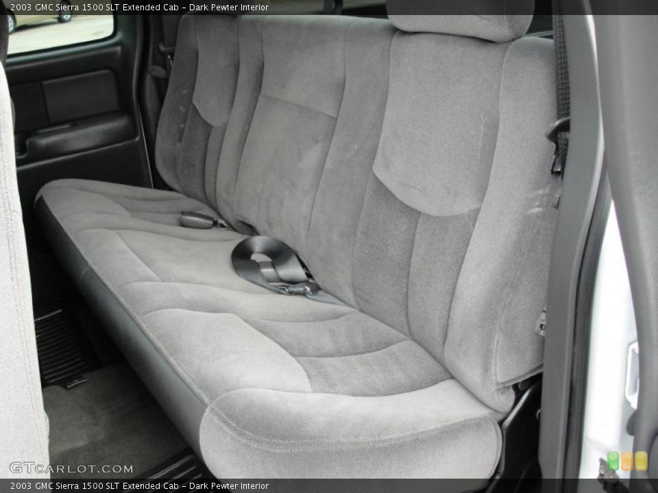 Dark Pewter Interior Photo for the 2003 GMC Sierra 1500 SLT Extended Cab #42129695