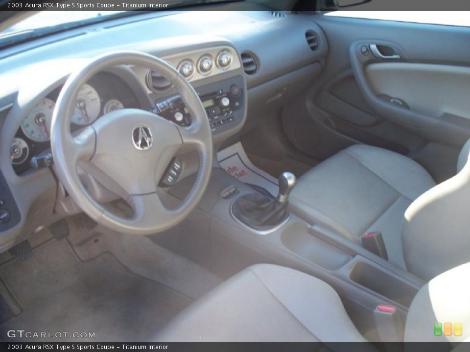 Titanium Interior Prime Interior for the 2003 Acura RSX Type S Sports Coupe #42130175