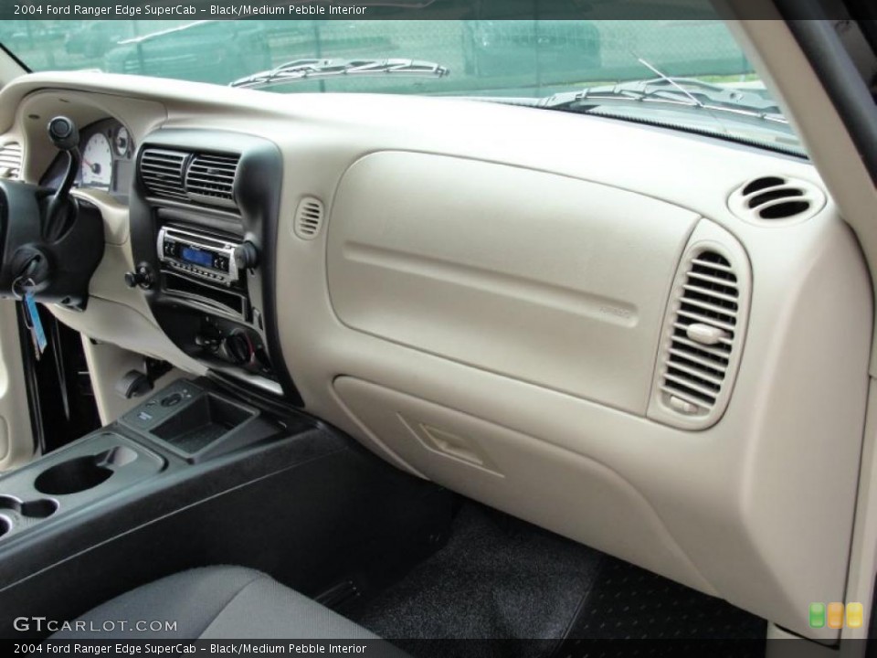 Black/Medium Pebble Interior Dashboard for the 2004 Ford Ranger Edge SuperCab #42130715