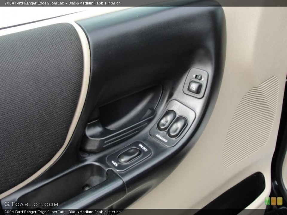 Black/Medium Pebble Interior Controls for the 2004 Ford Ranger Edge SuperCab #42130771