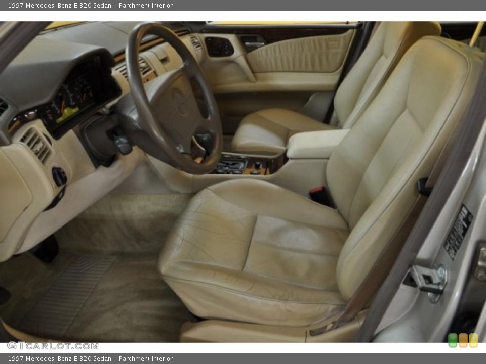Parchment Interior Photo for the 1997 Mercedes-Benz E 320 Sedan #42131019