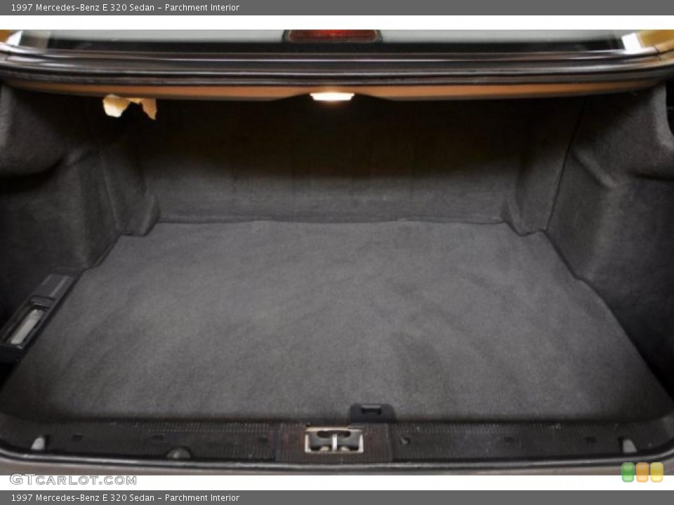 Parchment Interior Trunk for the 1997 Mercedes-Benz E 320 Sedan #42131035