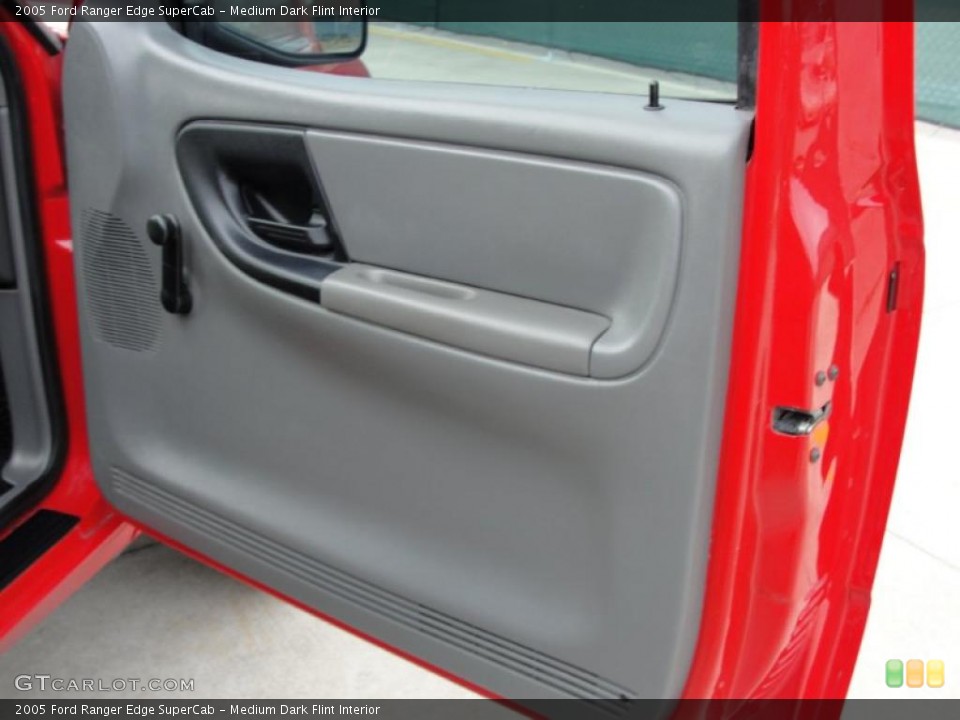 Medium Dark Flint Interior Door Panel for the 2005 Ford Ranger Edge SuperCab #42131051