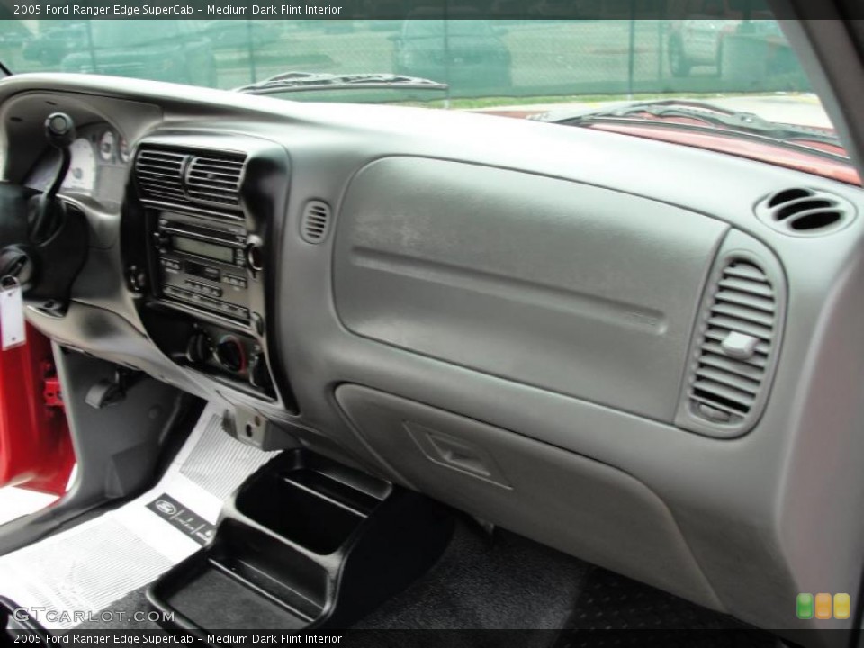 Medium Dark Flint Interior Dashboard for the 2005 Ford Ranger Edge SuperCab #42131059