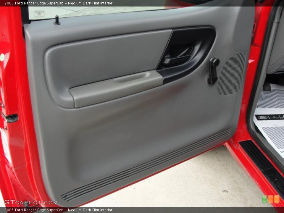Medium Dark Flint Interior Door Panel for the 2005 Ford Ranger Edge SuperCab #42131127