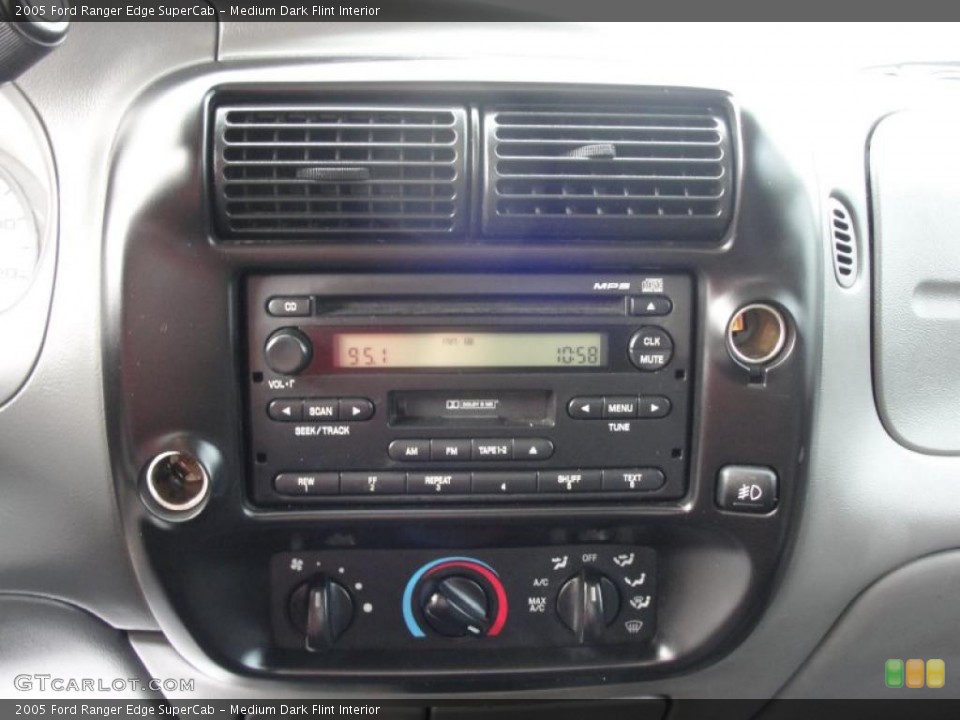 Medium Dark Flint Interior Controls for the 2005 Ford Ranger Edge SuperCab #42131171