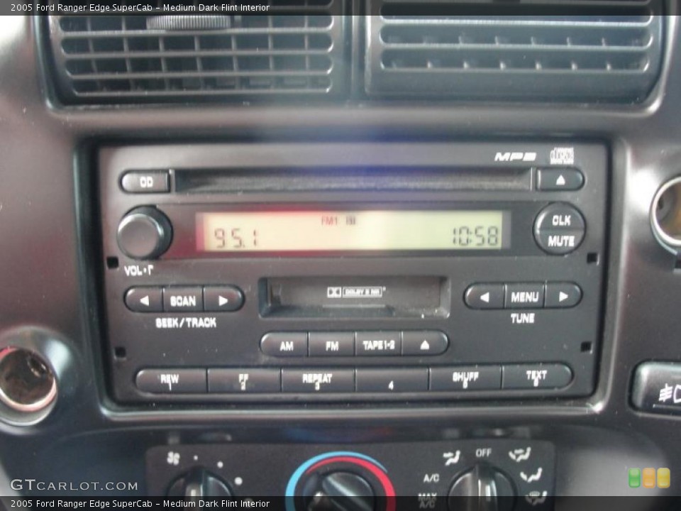 Medium Dark Flint Interior Controls for the 2005 Ford Ranger Edge SuperCab #42131179