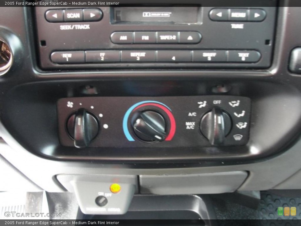 Medium Dark Flint Interior Controls for the 2005 Ford Ranger Edge SuperCab #42131191