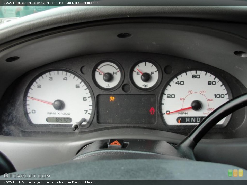 Medium Dark Flint Interior Gauges for the 2005 Ford Ranger Edge SuperCab #42131207