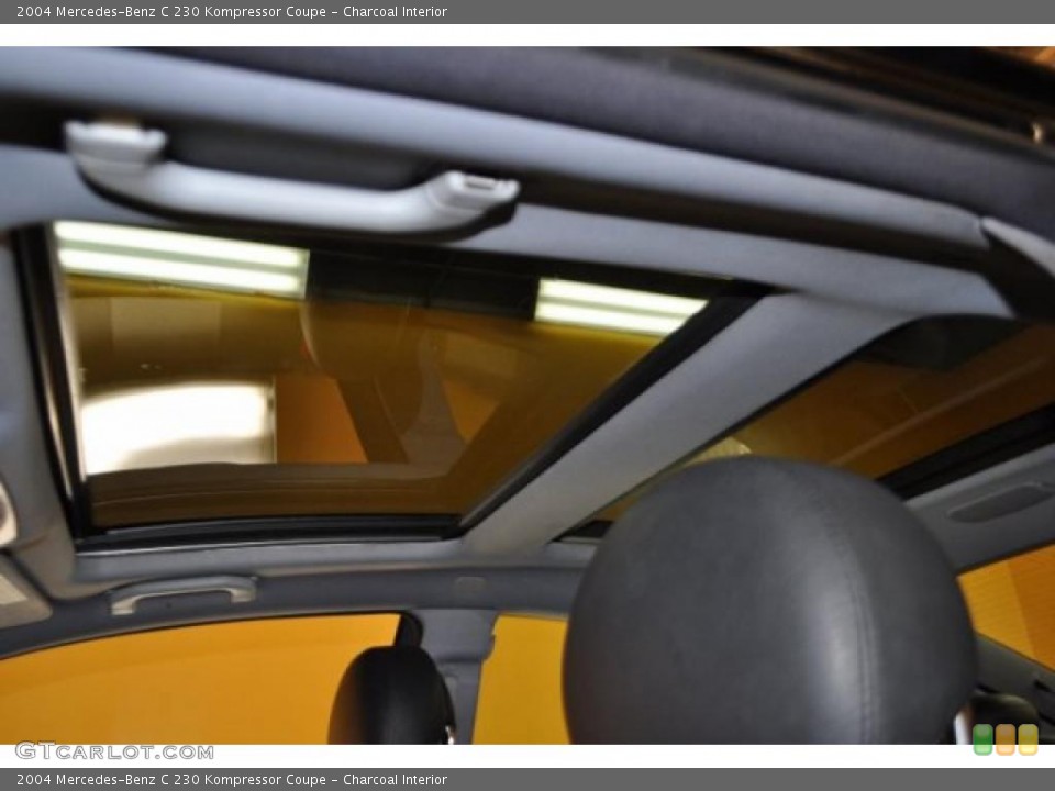 Charcoal Interior Sunroof for the 2004 Mercedes-Benz C 230 Kompressor Coupe #42131267