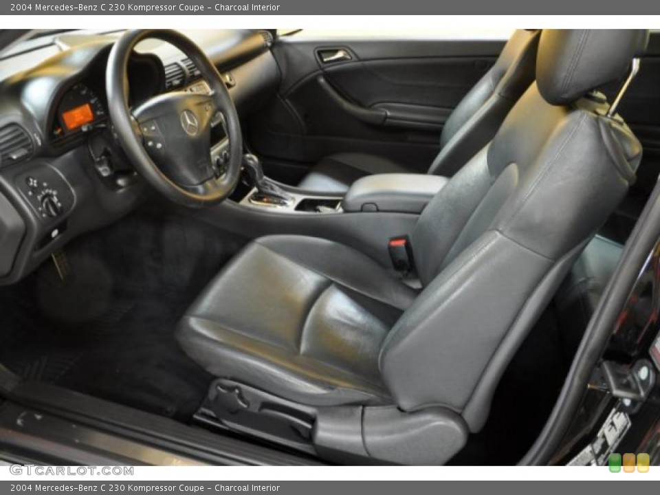Charcoal Interior Photo for the 2004 Mercedes-Benz C 230 Kompressor Coupe #42131283