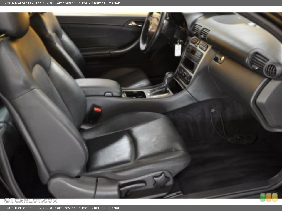 Charcoal Interior Photo for the 2004 Mercedes-Benz C 230 Kompressor Coupe #42131307