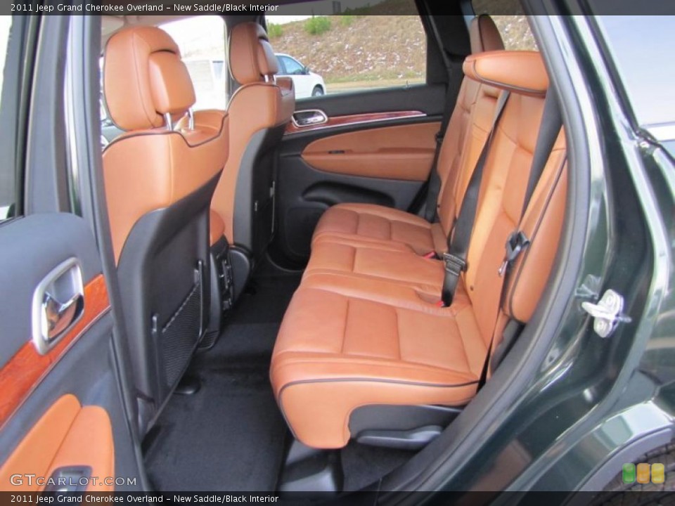 New Saddle/Black Interior Photo for the 2011 Jeep Grand Cherokee Overland #42134823