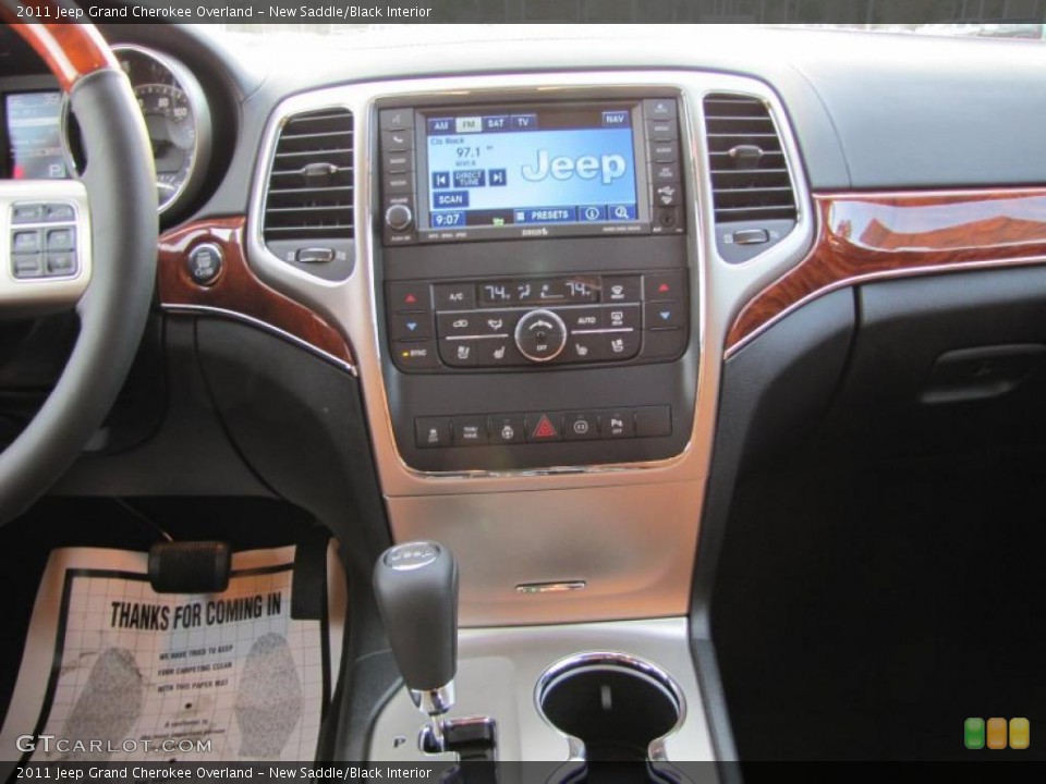 New Saddle/Black Interior Dashboard for the 2011 Jeep Grand Cherokee Overland #42134903