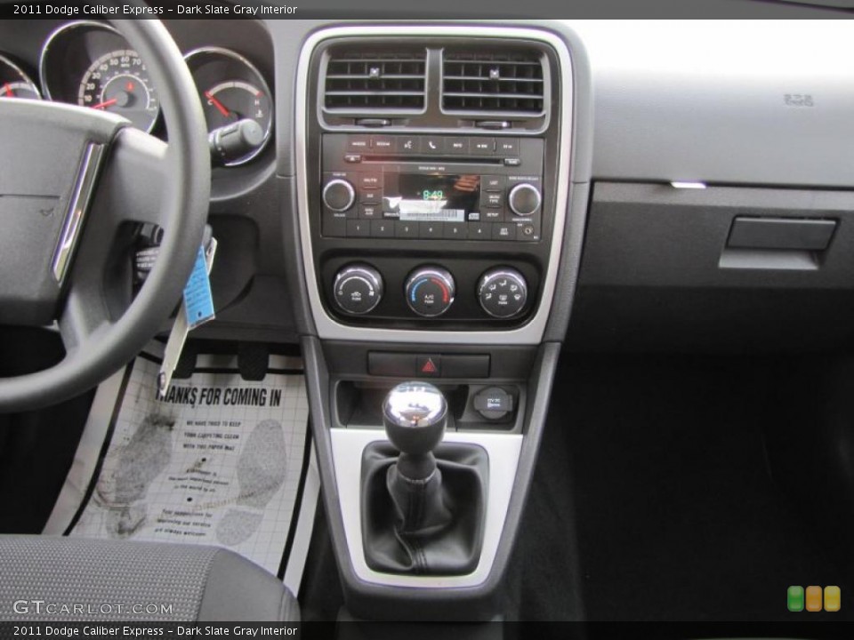Dark Slate Gray Interior Transmission for the 2011 Dodge Caliber Express #42135427
