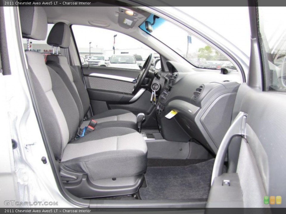 Charcoal Interior Photo for the 2011 Chevrolet Aveo Aveo5 LT #42136071