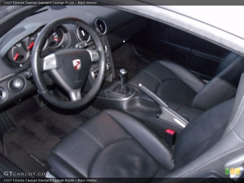 Black Interior Photo for the 2007 Porsche Cayman  #42136899