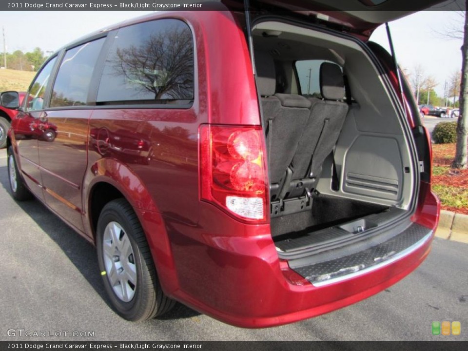 Black/Light Graystone Interior Trunk for the 2011 Dodge Grand Caravan Express #42139243