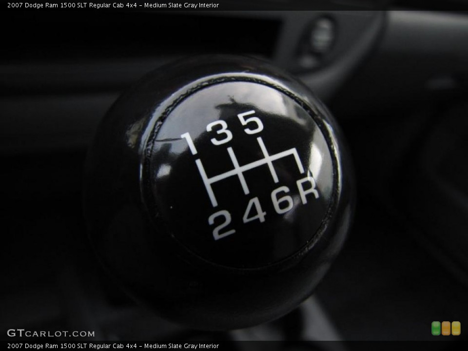 Medium Slate Gray Interior Transmission for the 2007 Dodge Ram 1500 SLT Regular Cab 4x4 #42142016
