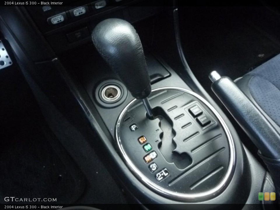 Black Interior Transmission for the 2004 Lexus IS 300 #42143352
