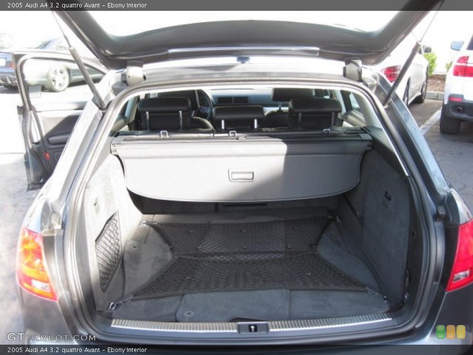 Ebony Interior Trunk for the 2005 Audi A4 3.2 quattro Avant #42145864