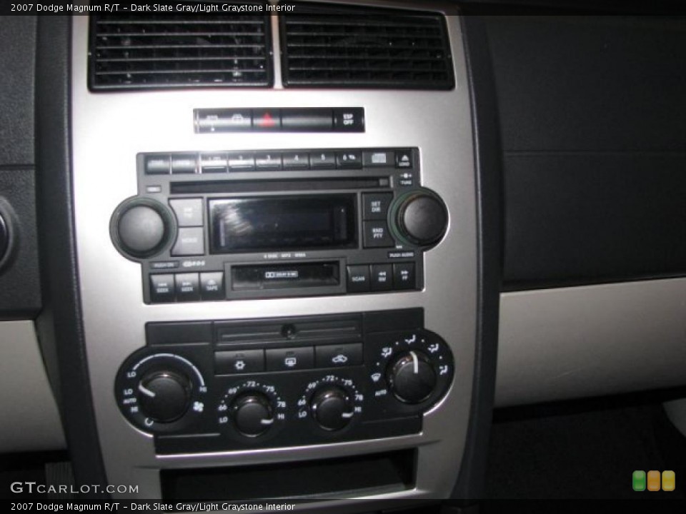 Dark Slate Gray/Light Graystone Interior Controls for the 2007 Dodge Magnum R/T #42146764