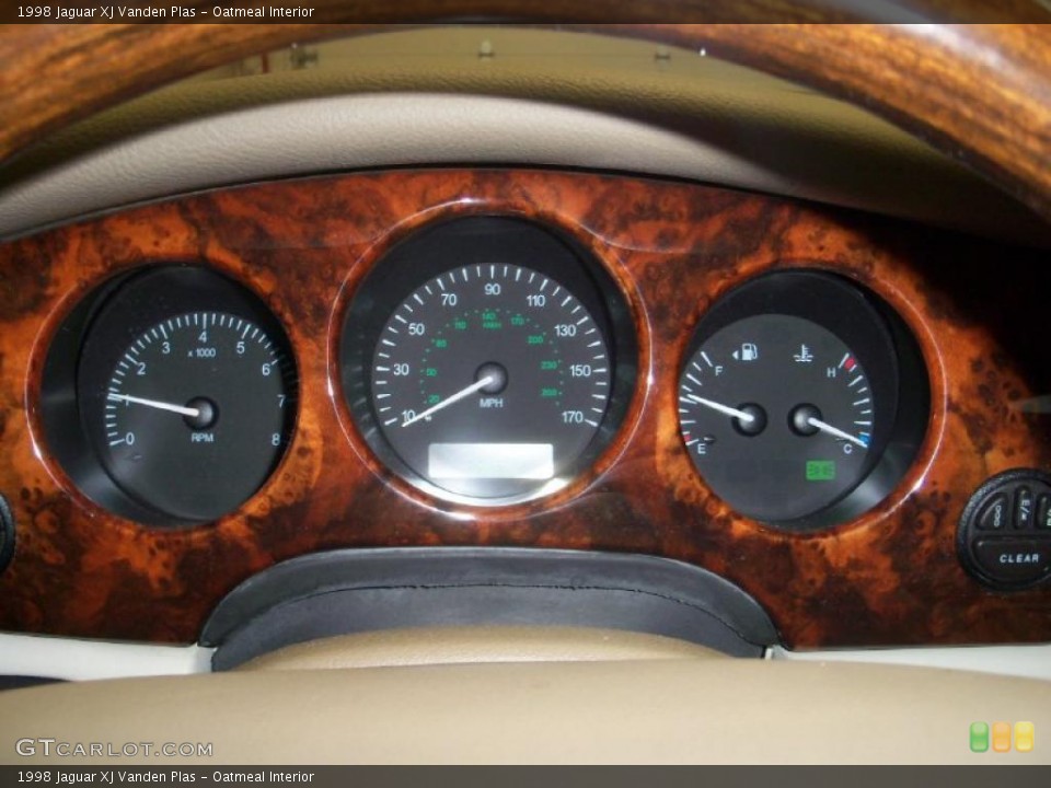 Oatmeal Interior Gauges for the 1998 Jaguar XJ Vanden Plas #42147536