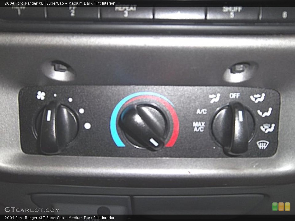 Medium Dark Flint Interior Controls for the 2004 Ford Ranger XLT SuperCab #42150256