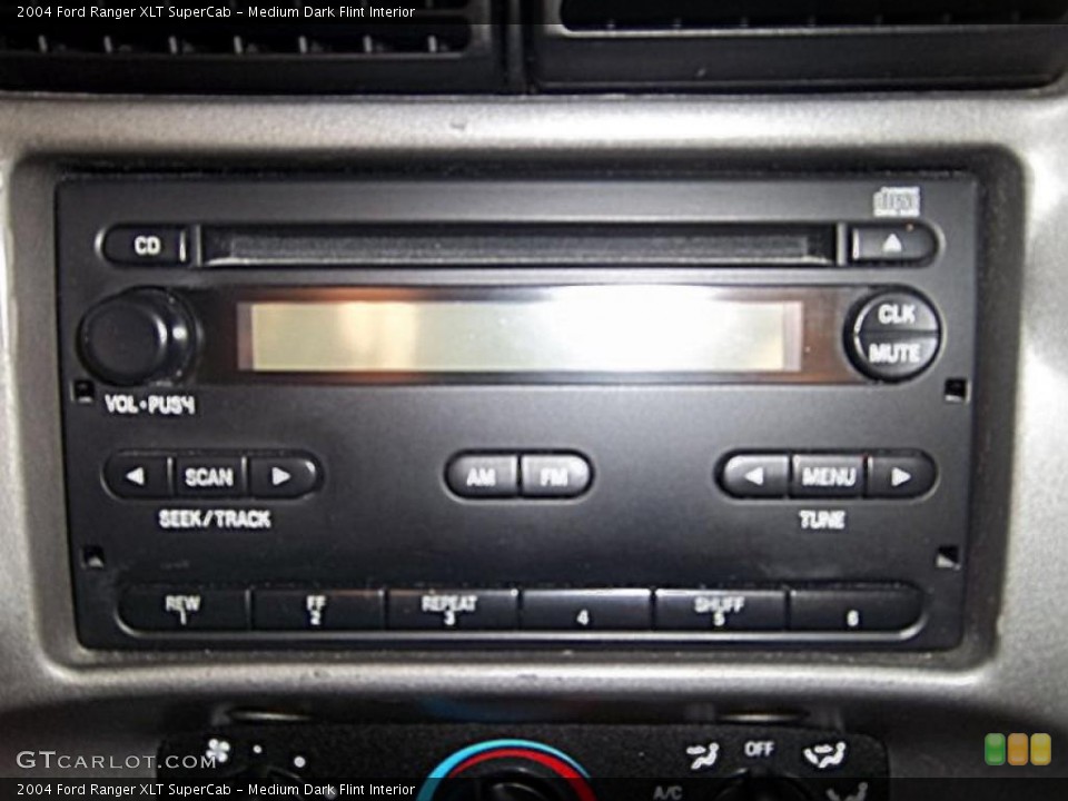 Medium Dark Flint Interior Controls for the 2004 Ford Ranger XLT SuperCab #42150276