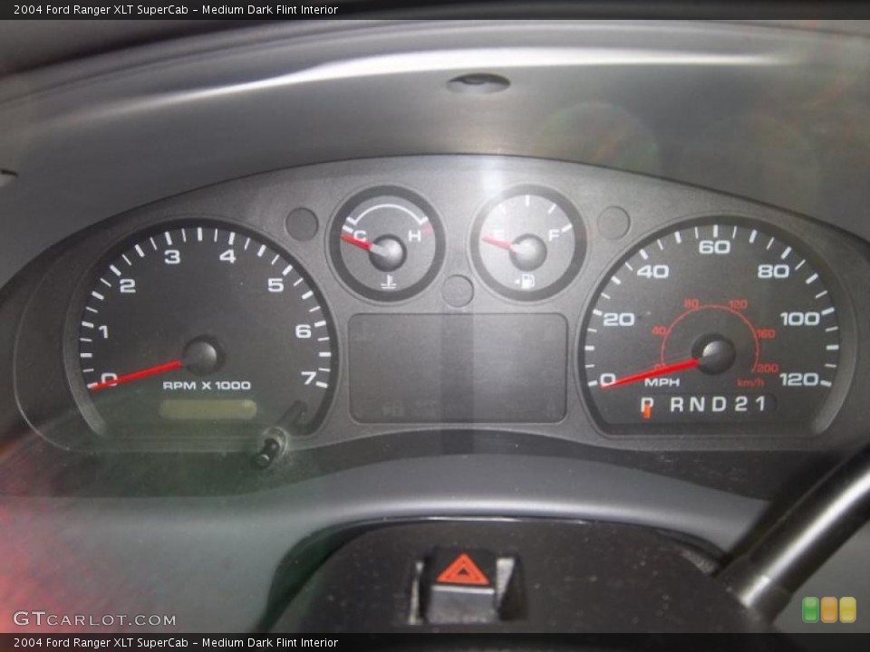 Medium Dark Flint Interior Gauges for the 2004 Ford Ranger XLT SuperCab #42150416