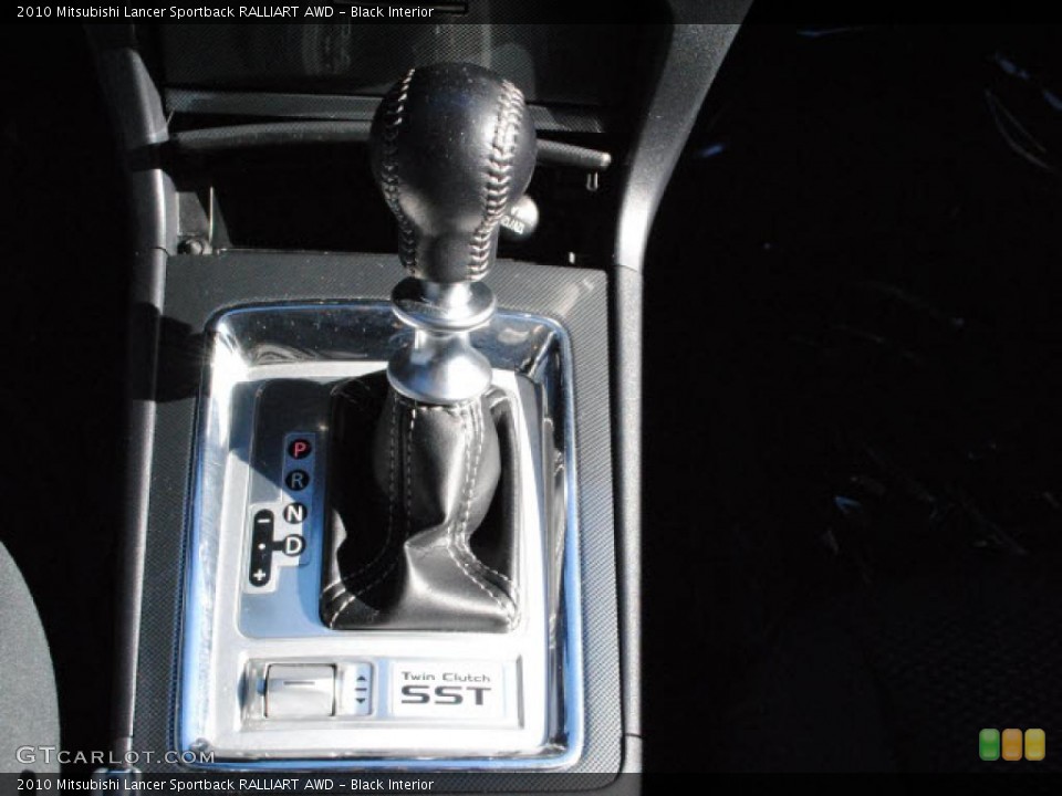 Black Interior Transmission for the 2010 Mitsubishi Lancer Sportback RALLIART AWD #42151304
