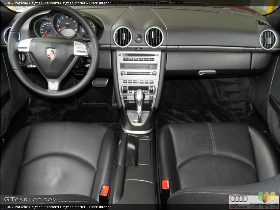 Black Interior Dashboard for the 2007 Porsche Cayman  #42152116