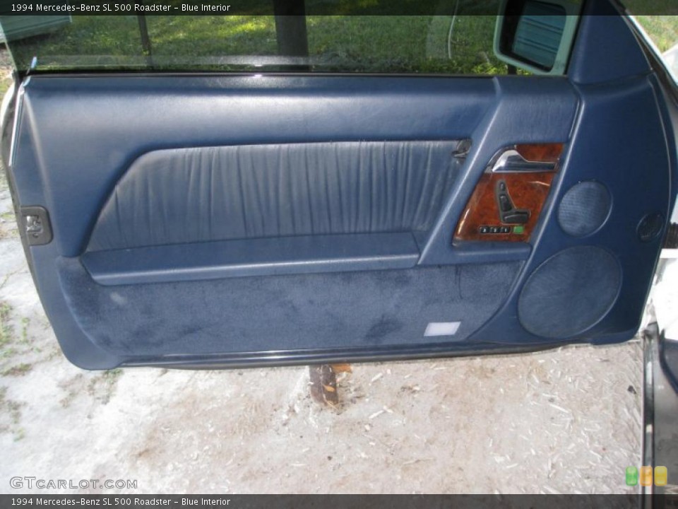 Blue Interior Door Panel for the 1994 Mercedes-Benz SL 500 Roadster #42153184