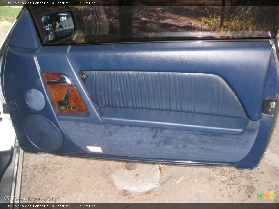 Blue Interior Door Panel for the 1994 Mercedes-Benz SL 500 Roadster #42153204