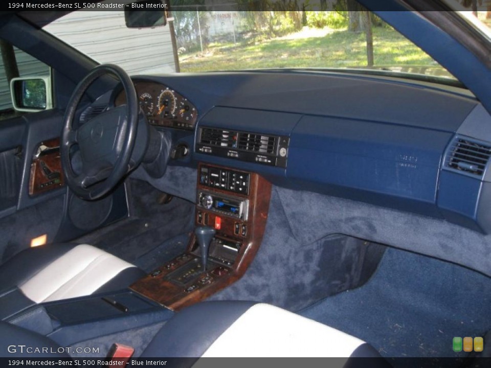 Blue 1994 Mercedes-Benz SL Interiors