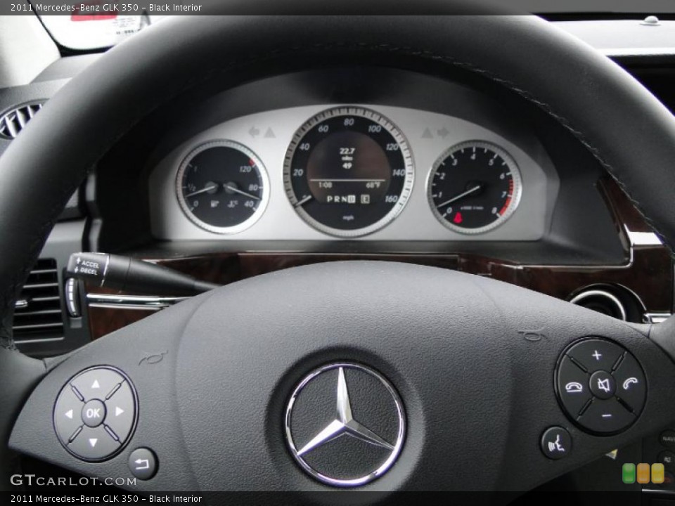 Black Interior Gauges for the 2011 Mercedes-Benz GLK 350 #42153984