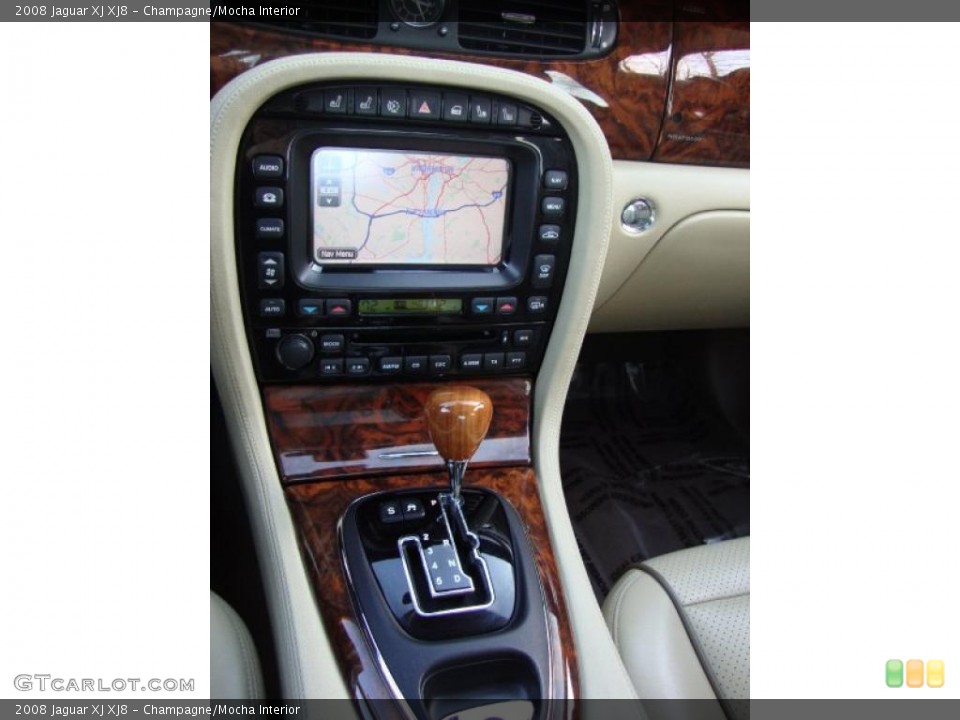 Champagne/Mocha Interior Controls for the 2008 Jaguar XJ XJ8 #42154060