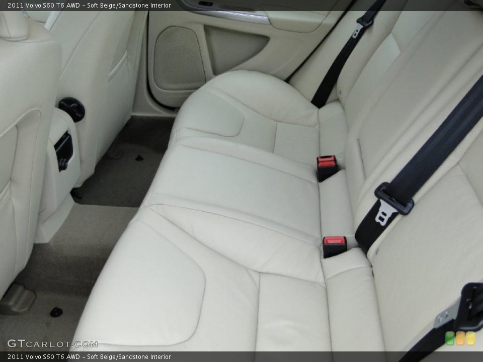 Soft Beige/Sandstone Interior Photo for the 2011 Volvo S60 T6 AWD #42155076