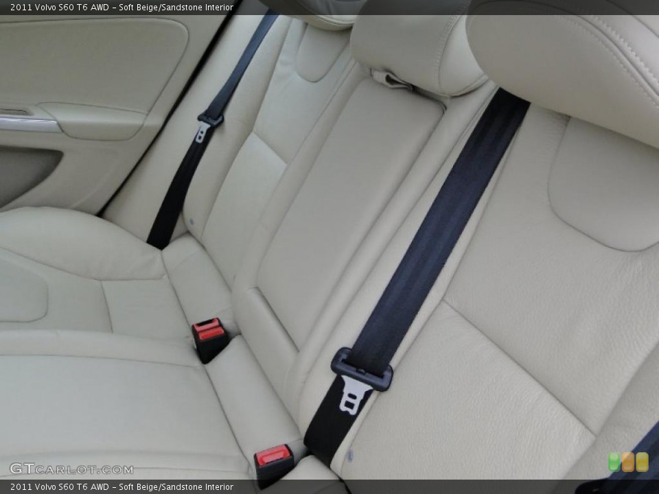 Soft Beige/Sandstone Interior Photo for the 2011 Volvo S60 T6 AWD #42155096