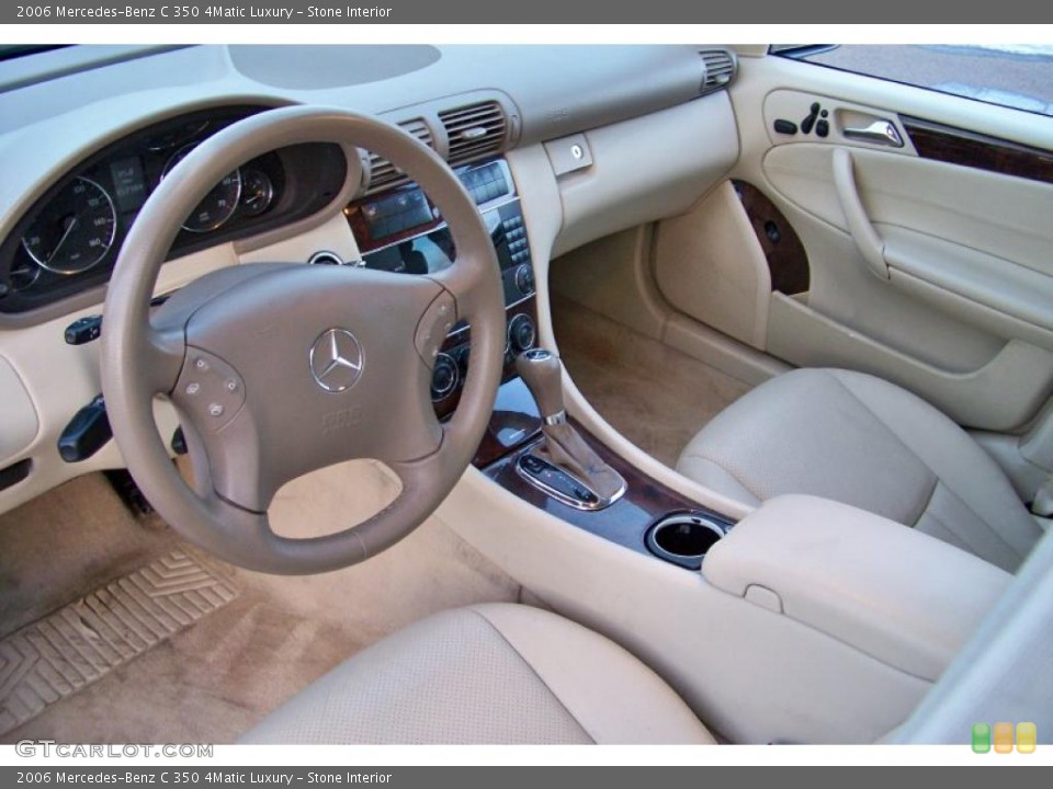 Stone Interior Prime Interior for the 2006 Mercedes-Benz C 350 4Matic Luxury #42155433