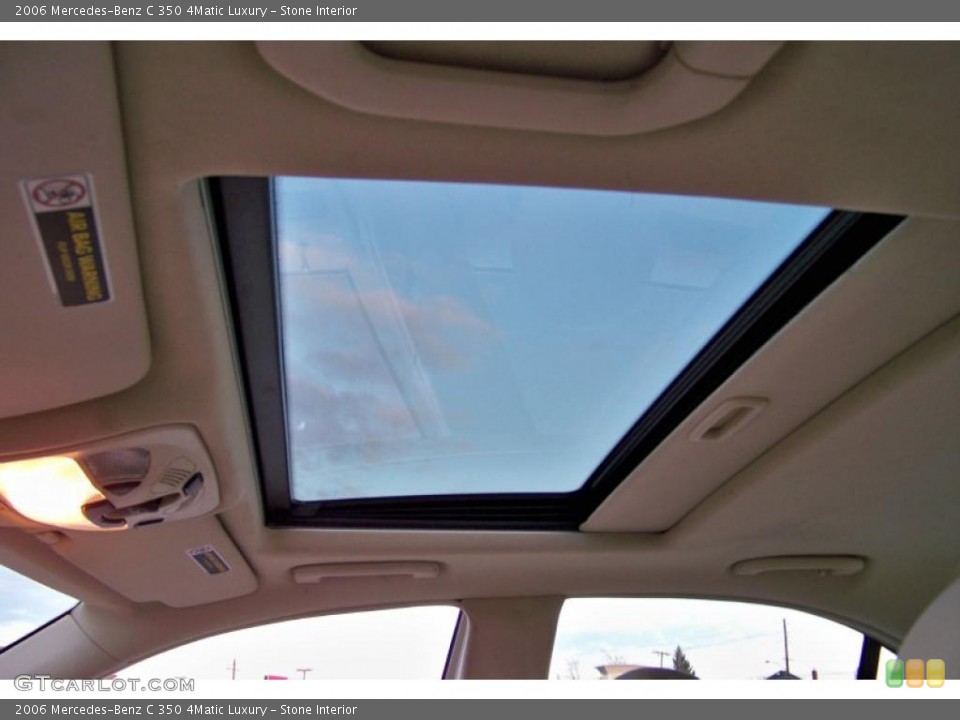 Stone Interior Sunroof for the 2006 Mercedes-Benz C 350 4Matic Luxury #42155449