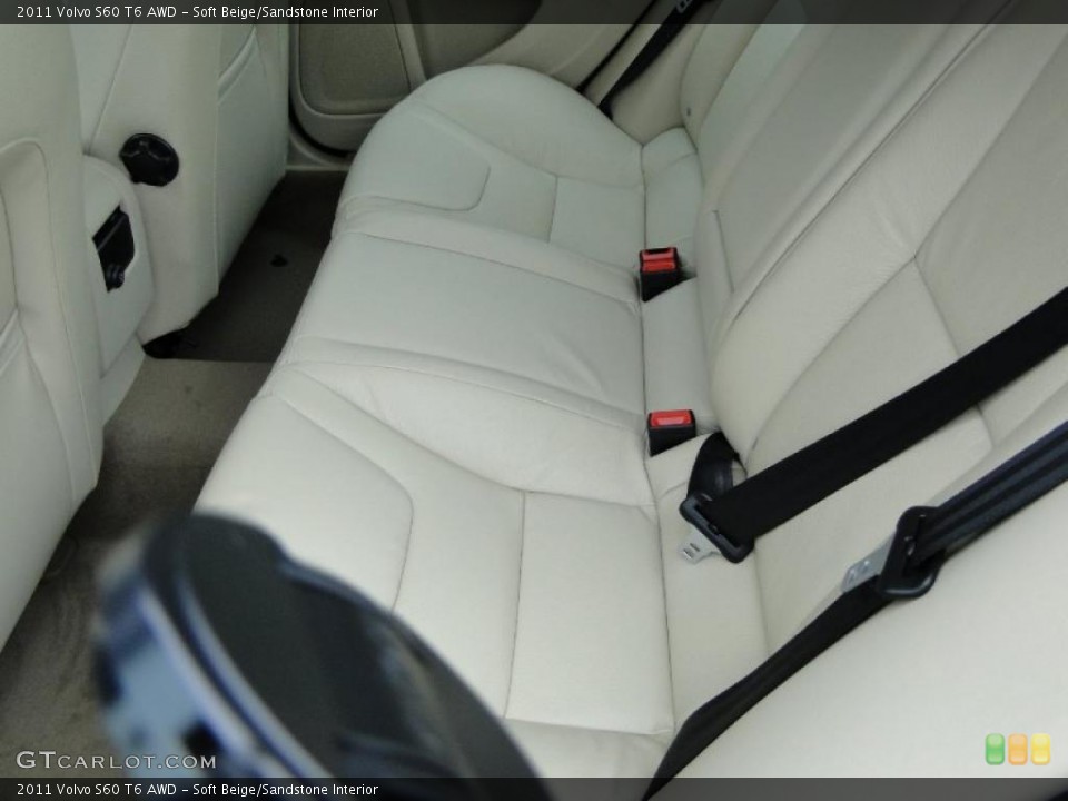 Soft Beige/Sandstone Interior Photo for the 2011 Volvo S60 T6 AWD #42155472