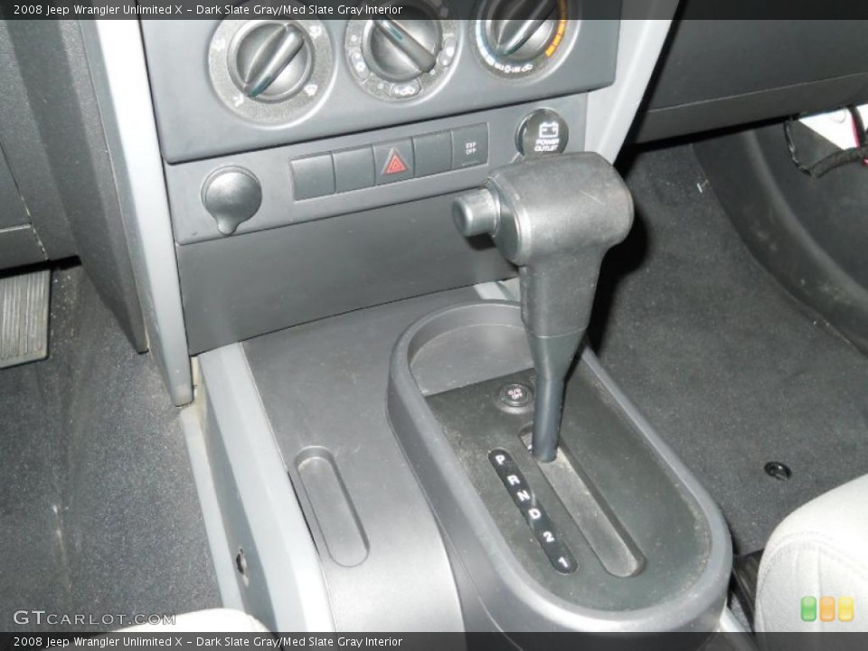 Dark Slate Gray/Med Slate Gray Interior Transmission for the 2008 Jeep Wrangler Unlimited X #42155944